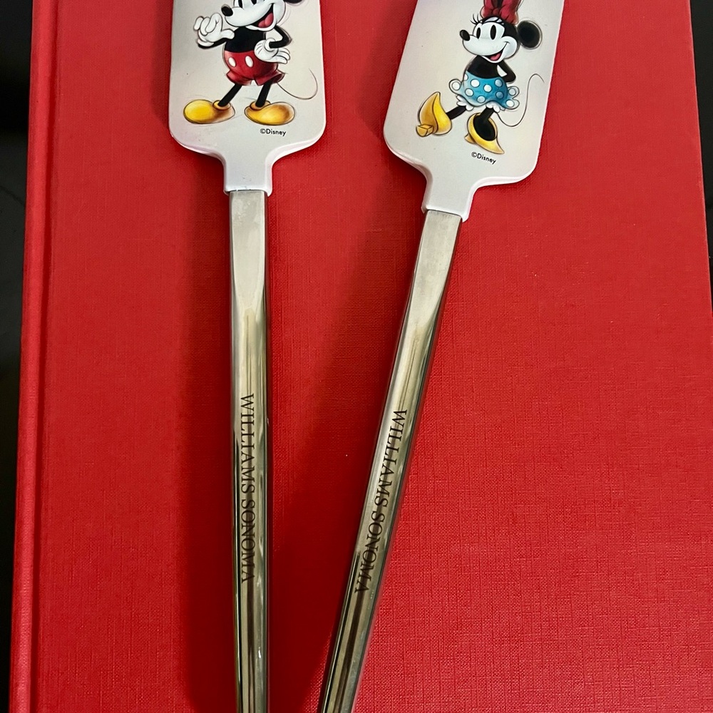 Pair of Williams Sonoma Disney Character Spatula Set